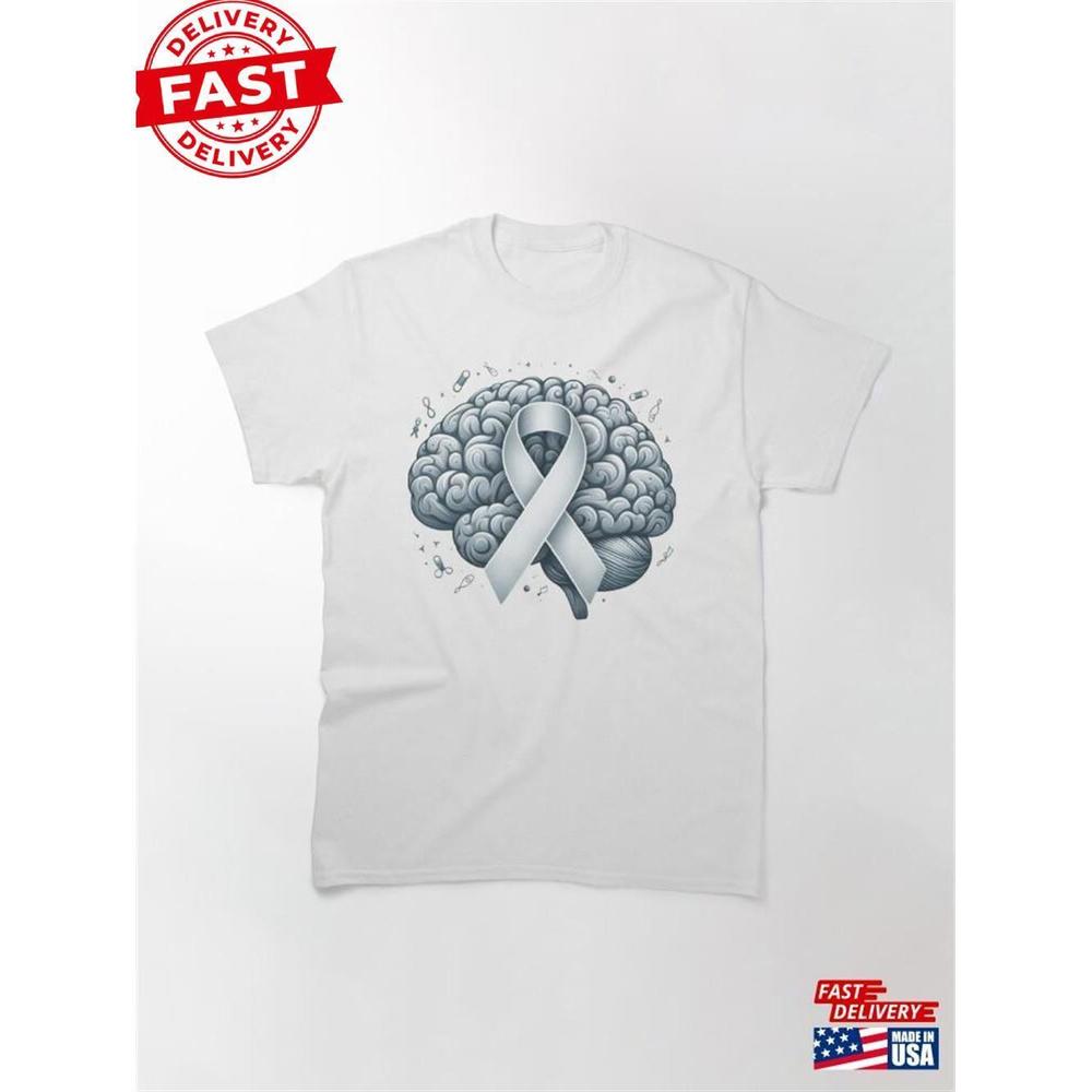 Brain Cancer Classic T-Shirt Unisex